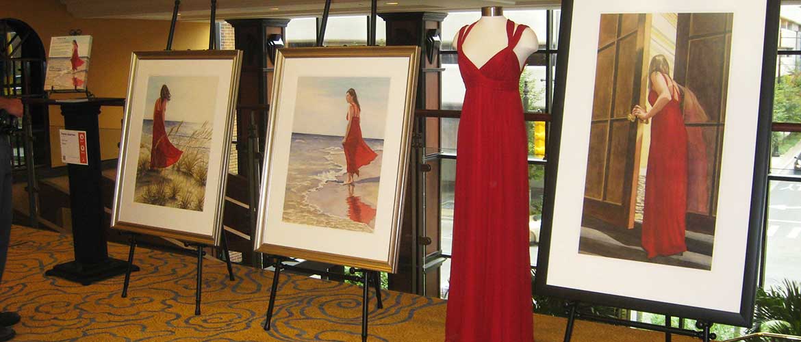 Woman in Red exhibit at ArtPrize 2010