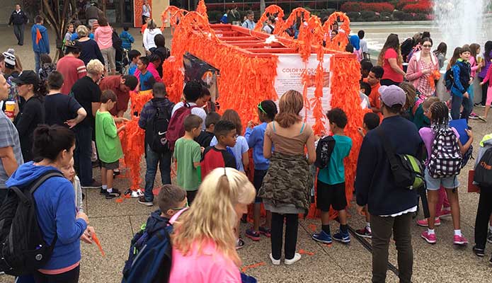 Color Me Orange&mdash;Color Me Kind during ArtPrize Eight