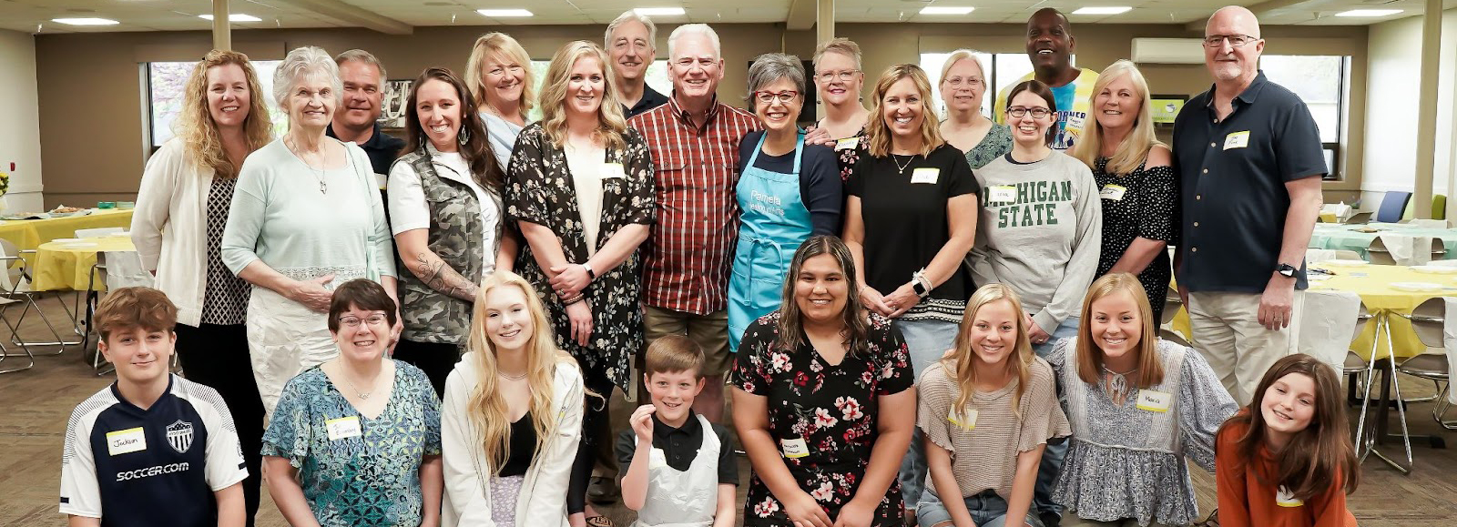 Pamela celebrates a decade of healing art with a few key team members