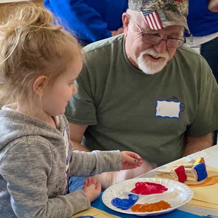 Yellow Ribbon is a collaborative work with veterans for ArtPrize Yellow Ribbon