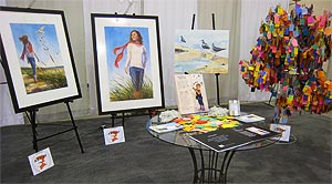 Braving the Wind at Women's Expo 2012